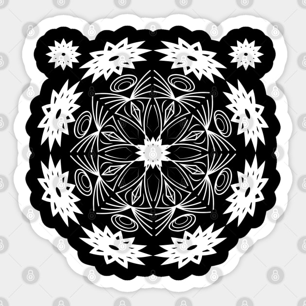 constructive magic mandala Sticker by Eskimos